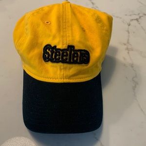 Pittsburgh Steeler baseball cap/adjustable back band/new with tags